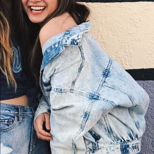 Oversized Jean jacket
